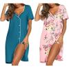 Blue Green/Pink Floral