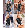 image:imageEkouaer 4 Packs Maternity Shirts Short Sleeve Crew Neck Pregnancy Tee Tops Tunic Blouse Soft Mama Clothes SXXL3pcs Black  Light Grey  Floral