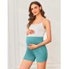 image:imageEkouaer Maternity Shorts Over The Belly Pregnancy Lounge Summer Workout Pajama Sleep Shorts with PocketsGreen