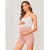 image:imageEkouaer Maternity Shorts Over The Belly Pregnancy Lounge Summer Workout Pajama Sleep Shorts with PocketsPink
