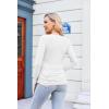 image:imageEkouaer Womens Maternity Shirts Long Sleeve 3 Packs Pregnancy Tee Top Tunic Blouse Casual Mama Clothes SXXL3pcs White  White  White