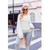 image:imageEkouaer Womens Maternity Shirts Long Sleeve 3 Packs Pregnancy Tee Top Tunic Blouse Casual Mama Clothes SXXL3pcs White  White  White
