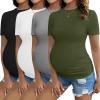 4pcs Black / Grey / White / Army Green