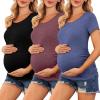 3pcs Black / Dark Red / Navy