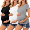 3pcs Black / Grey / White