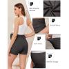 image:imageEkouaer 3 Pack Maternity Shorts Pregnancy Shorts Comfy Lounge Pajama Sleepwear SXXLBlackDark GreyBrown