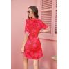 image:imageEkouaer Bathing Suit Cover Up for Women V Neck Button Down Swimsuit Coverup Beach Dress Shirt S3XLDh608tropical Print
