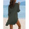 image:imageEkouaer Beach Cover Ups for Women Bikini Swimsuit Coverup Beach Dress ShirtArmy Green