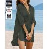 image:imageEkouaer Beach Cover Ups for Women Bikini Swimsuit Coverup Beach Dress ShirtArmy Green