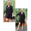 image:imageEkouaer Beach Cover Ups for Women Bikini Swimsuit Coverup Beach Dress ShirtBlack
