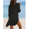 image:imageEkouaer Beach Cover Ups for Women Bikini Swimsuit Coverup Beach Dress ShirtBlack