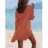 image:imageEkouaer Beach Cover Ups for Women Bikini Swimsuit Coverup Beach Dress ShirtCaramel