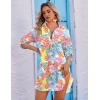 image:imageEkouaer Beach Cover Ups for Women Bikini Swimsuit Coverup Beach Dress ShirtColorful Leaf
