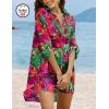 image:imageEkouaer Beach Cover Ups for Women Bikini Swimsuit Coverup Beach Dress ShirtDh690tropical Print