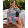 image:imageEkouaer Beach Cover Ups for Women Bikini Swimsuit Coverup Beach Dress ShirtGreen Tree