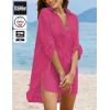 image:imageEkouaer Beach Cover Ups for Women Bikini Swimsuit Coverup Beach Dress ShirtHot Pink