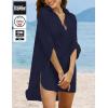 image:imageEkouaer Beach Cover Ups for Women Bikini Swimsuit Coverup Beach Dress ShirtNavy Blue