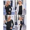 image:imageEkouaer Maternity Nursing Pajama Set Long Sleeve Top amp Pants with Pockets Breastfeeding Sleepwear Double Layer PregnancyA Black