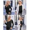 image:imageEkouaer Maternity Nursing Pajama Set Long Sleeve Top amp Pants with Pockets Breastfeeding Sleepwear Double Layer PregnancyBlack Star Beer