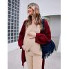 image:imageEkouaer Maternity Nursing Pajama Set Long Sleeve Top amp Pants with Pockets Breastfeeding Sleepwear Double Layer PregnancyKhaki