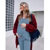 image:imageEkouaer Maternity Nursing Pajama Set Long Sleeve Top amp Pants with Pockets Breastfeeding Sleepwear Double Layer PregnancySalvia Blue