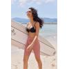 image:imageEkouaer Womens Board Shorts High Waist Swim Shorts Beach Surf Swimwear Shorts S4XLGray Red