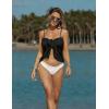 image:imageEkouaer Womens Coverups Beach Short Sarong Sheer Chiffon Cover Up Bikini Wraps S3XLBlack