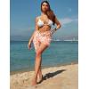 image:imageEkouaer Womens Coverups Beach Short Sarong Sheer Chiffon Cover Up Bikini Wraps S3XLButterflylight Pink