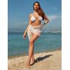 image:imageEkouaer Womens Coverups Beach Short Sarong Sheer Chiffon Cover Up Bikini Wraps S3XLButterflywhite