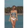 image:imageEkouaer Womens Coverups Beach Short Sarong Sheer Chiffon Cover Up Bikini Wraps S3XLGray White Tiedye