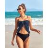 image:imageEkouaer Womens Coverups Beach Short Sarong Sheer Chiffon Cover Up Bikini Wraps S3XLSwiss Dotnavy Blue