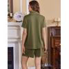 image:imageEkouaer Womens Maternity Nursing Pajama Sets Button Down Postpartum Pajamas Short Sleeve Breastfeeding ClothesArmy Green