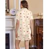 image:imageEkouaer Womens Maternity Nursing Pajama Sets Button Down Postpartum Pajamas Short Sleeve Breastfeeding ClothesCherry Teddy