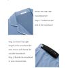 image:imageEkouaer Womens Maternity Nursing Pajama Sets Button Down Postpartum Pajamas Short Sleeve Breastfeeding ClothesLight Blue