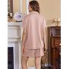image:imageEkouaer Womens Maternity Nursing Pajama Sets Button Down Postpartum Pajamas Short Sleeve Breastfeeding ClothesPink