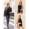image:imageEkouaer Womens Maternity Nursing Tank Tops Sleeveless Breastfeeding Shirts Double Layer Summer Pregnancy ClothesBlack