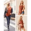image:imageEkouaer Womens Maternity Nursing Tank Tops Sleeveless Breastfeeding Shirts Double Layer Summer Pregnancy ClothesOrange