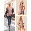 image:imageEkouaer Womens Maternity Nursing Tank Tops Sleeveless Breastfeeding Shirts Double Layer Summer Pregnancy ClothesPink