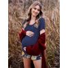 image:imageEkouaer Womens Nursing Pajamas Maternity Breastfeeding Pjs Sleepwear Layer Soft Postpartum Lounge Set Pregnancy ClothesA Floral Navy Blue