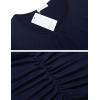 image:imageEkouaer Womens Nursing Pajamas Maternity Breastfeeding Pjs Sleepwear Layer Soft Postpartum Lounge Set Pregnancy ClothesA Navy Blue