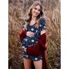 image:imageEkouaer Womens Nursing Pajamas Maternity Breastfeeding Pjs Sleepwear Layer Soft Postpartum Lounge Set Pregnancy ClothesFloral318