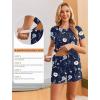 image:imageEkouaer Womens Nursing Pajamas Maternity Breastfeeding Pjs Sleepwear Layer Soft Postpartum Lounge Set Pregnancy ClothesFloral318