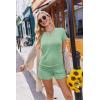 image:imageEkouaer Womens Nursing Pajamas Maternity Breastfeeding Pjs Sleepwear Layer Soft Postpartum Lounge Set Pregnancy ClothesLight Green