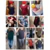 image:imageEkouaer Womens Nursing Tops for Breastfeeding 3 Pack Maternity Shirts Double Layer Pregnancy Clothes Postpartum Tee Shirt3pcs Black  Army Green  Wine Red