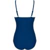 image:imageEkouaer Womens One Piece Swimsuit Ruched Tummy Control Bathing Suits Vintage Retro Push Up SwimwearPeacock Blue