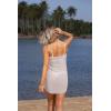 image:imageEkouaer Womens Sarongs Short Sheer Bikini Skirt Wrap Beach Pareo Chiffon Swimsuit Cover Up SXXLKhaki