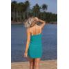 image:imageEkouaer Womens Sarongs Short Sheer Bikini Skirt Wrap Beach Pareo Chiffon Swimsuit Cover Up SXXLPeacock Blue