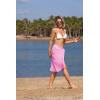 image:imageEkouaer Womens Sarongs Short Sheer Bikini Skirt Wrap Beach Pareo Chiffon Swimsuit Cover Up SXXLPink