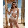 image:imageEkouaer Womens Short Sarongs Chiffon Cover Ups Sheer Bikini Wraps for Swimwear S3XLBrown Gradient