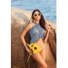 image:imageEkouaer Womens Short Sarongs Chiffon Cover Ups Sheer Bikini Wraps for Swimwear S3XLLacepale Blue